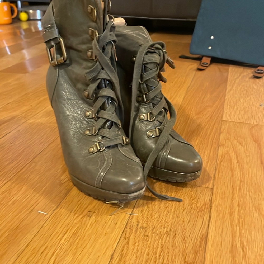 Stylish Lace-Up Boots